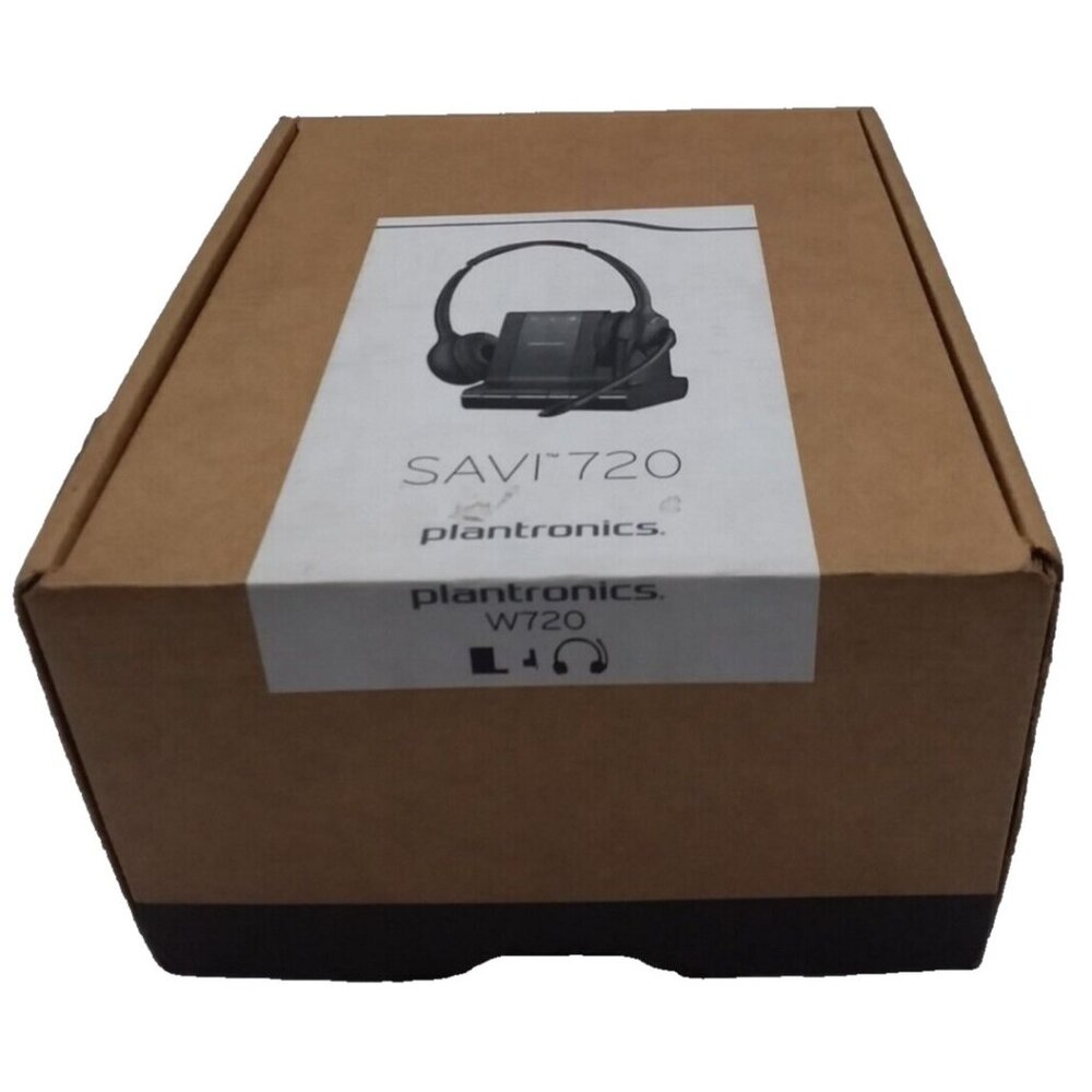 Plantronics SAVI W720 Multi Device Wireless Headset System Bluetooth Box Manual